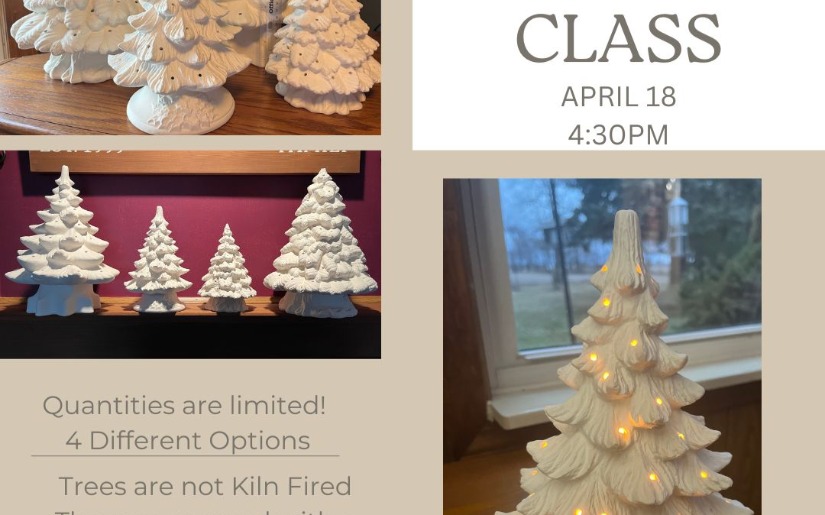 Ceramic Tree Painting